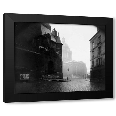 Paris, 1924 - The Pantheon Black Modern Wood Framed Art Print by Atget, Eugene