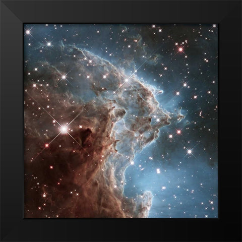 Infrared View of NGC 2174 Black Modern Wood Framed Art Print by NASA