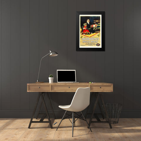 Ruggkes of Red Gap Black Modern Wood Framed Art Print by Hollywood Photo Archive
