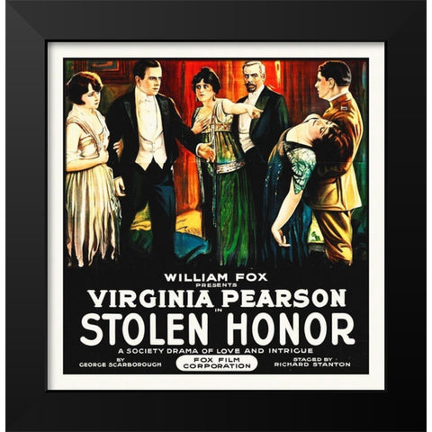 Stolen Honor Black Modern Wood Framed Art Print by Hollywood Photo Archive