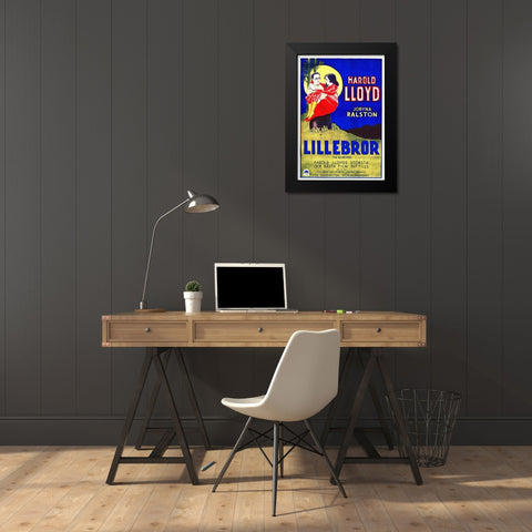 The Kids Brother Black Modern Wood Framed Art Print by Hollywood Photo Archive
