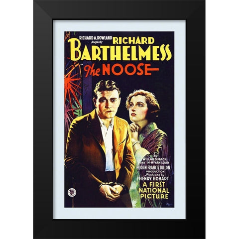 The Noose Black Modern Wood Framed Art Print by Hollywood Photo Archive