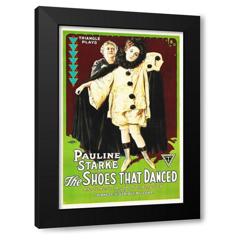 The Shoes That Danced Black Modern Wood Framed Art Print by Hollywood Photo Archive