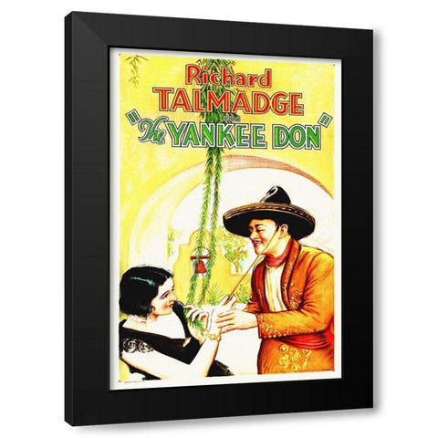 The Yankee Don Black Modern Wood Framed Art Print with Double Matting by Hollywood Photo Archive