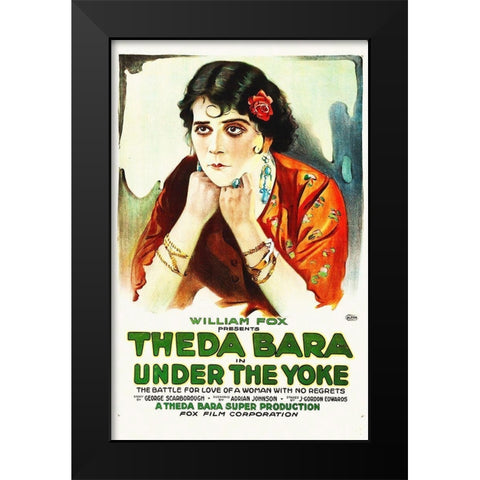 Under The Yoke Black Modern Wood Framed Art Print by Hollywood Photo Archive