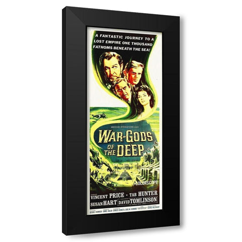 War Gods Of The Deep, 1965 Black Modern Wood Framed Art Print with Double Matting by Hollywood Photo Archive