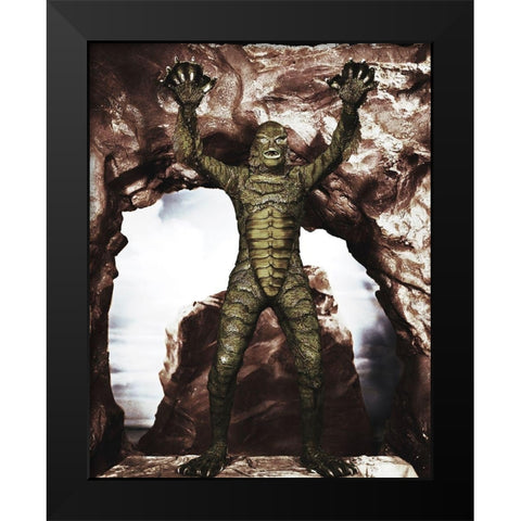 Ben Chapman Black Modern Wood Framed Art Print by Hollywood Photo Archive