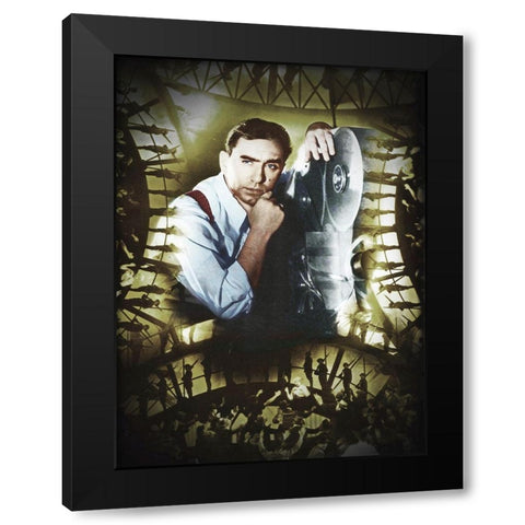 Busby Berkley Black Modern Wood Framed Art Print by Hollywood Photo Archive