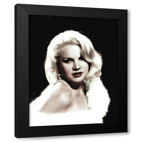 Carol Baker as Harlow Black Modern Wood Framed Art Print with Double Matting by Hollywood Photo Archive