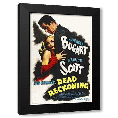 Dead Reckoning Black Modern Wood Framed Art Print with Double Matting by Hollywood Photo Archive