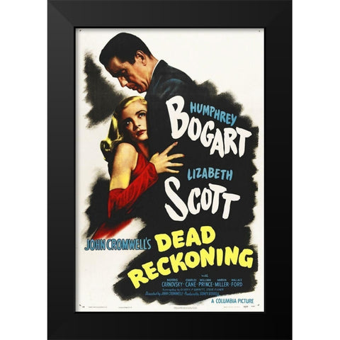 Dead Reckoning Black Modern Wood Framed Art Print by Hollywood Photo Archive