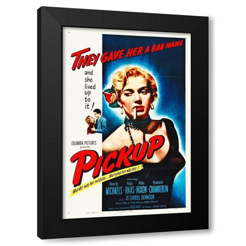 Pickup Black Modern Wood Framed Art Print with Double Matting by Hollywood Photo Archive