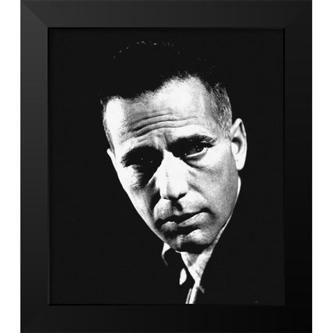 Promotional Still - Humphrey Bogart - High Sierra Black Modern Wood Framed Art Print by Hollywood Photo Archive