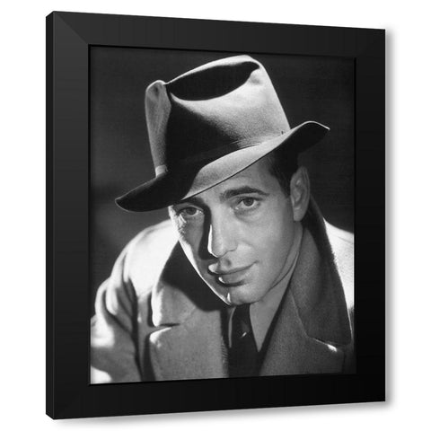 Promotional Still - Humphrey Bogart - The Big Sleep Black Modern Wood Framed Art Print with Double Matting by Hollywood Photo Archive