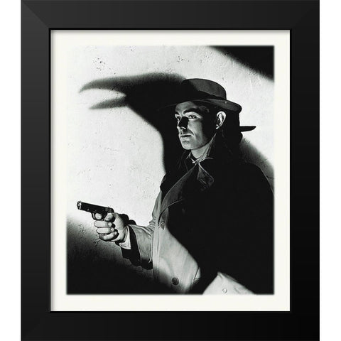 Promotional Still - This Gun For Hire Black Modern Wood Framed Art Print by Hollywood Photo Archive