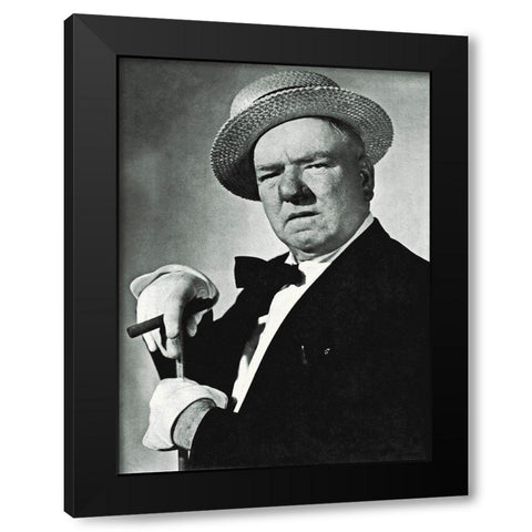 Promotional Still - WC Fields - Follow Me Boys Black Modern Wood Framed Art Print by Hollywood Photo Archive