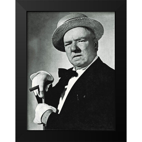 Promotional Still - WC Fields - Follow Me Boys Black Modern Wood Framed Art Print by Hollywood Photo Archive