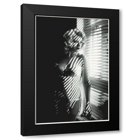 Promotional Stills - Film Noir Genre Black Modern Wood Framed Art Print with Double Matting by Hollywood Photo Archive