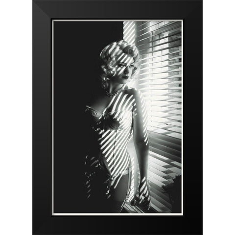 Promotional Stills - Film Noir Genre Black Modern Wood Framed Art Print by Hollywood Photo Archive