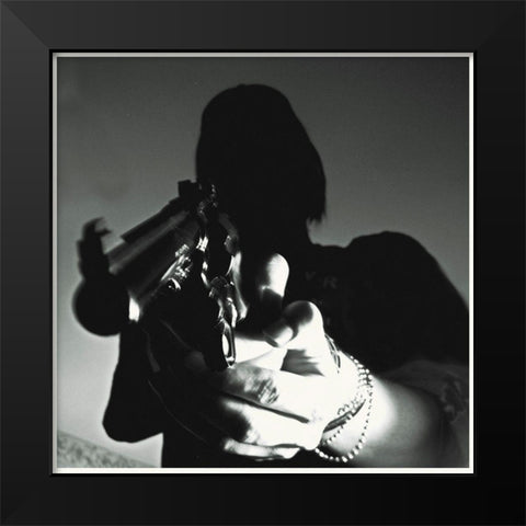 Promotional Stills - Film Noir Genre Black Modern Wood Framed Art Print by Hollywood Photo Archive