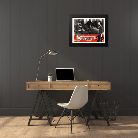 The Informer Black Modern Wood Framed Art Print by Hollywood Photo Archive