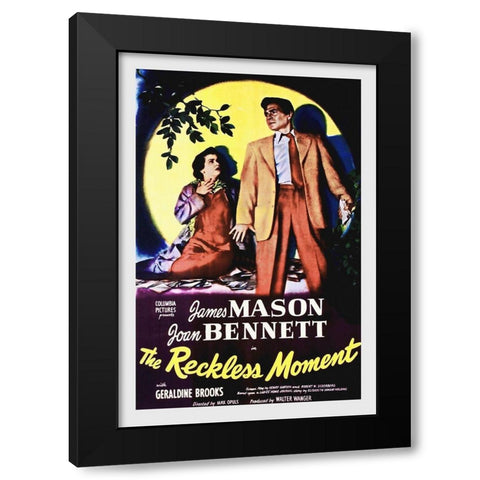 The Reckless Moment Black Modern Wood Framed Art Print by Hollywood Photo Archive