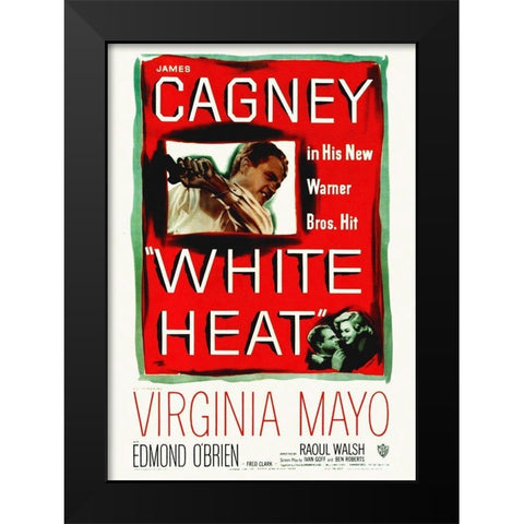 White Heat Black Modern Wood Framed Art Print by Hollywood Photo Archive