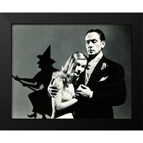 I Married a Witch - Veronica Lake Black Modern Wood Framed Art Print by Hollywood Photo Archive
