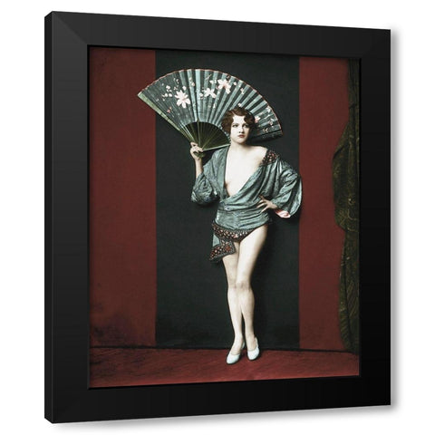 Jean Ackerman Black Modern Wood Framed Art Print with Double Matting by Hollywood Photo Archive