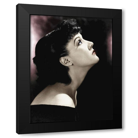 Jean Parker Black Modern Wood Framed Art Print by Hollywood Photo Archive