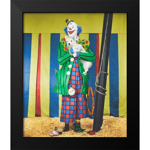 Jimmy Stewart Black Modern Wood Framed Art Print by Hollywood Photo Archive