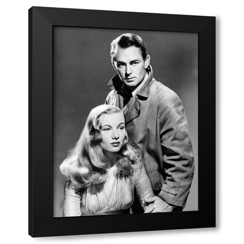 This Gun For Hire - Publicity Photo Black Modern Wood Framed Art Print with Double Matting by Hollywood Photo Archive