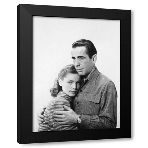 Key Largo - Lauren Bacall Black Modern Wood Framed Art Print by Hollywood Photo Archive