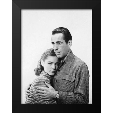 Key Largo - Lauren Bacall Black Modern Wood Framed Art Print by Hollywood Photo Archive