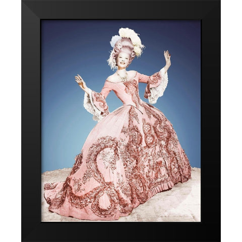 Lucille Ball Black Modern Wood Framed Art Print by Hollywood Photo Archive