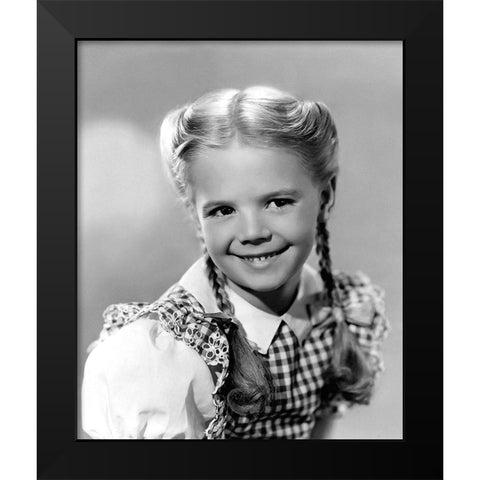 Natalie Wood Black Modern Wood Framed Art Print by Hollywood Photo Archive