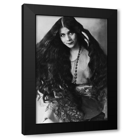Olive Ann Alcorn Black Modern Wood Framed Art Print by Hollywood Photo Archive