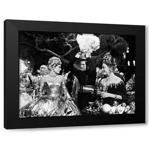 Cary Grant - To Catch A Thief Black Modern Wood Framed Art Print with Double Matting by Hollywood Photo Archive