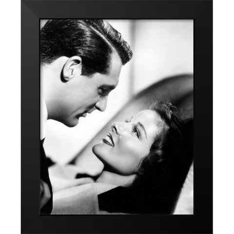 Cary Grant - Bringing Up Baby Black Modern Wood Framed Art Print by Hollywood Photo Archive
