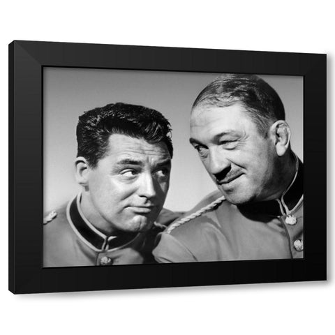 Cary Grant  - Gunga Din Black Modern Wood Framed Art Print by Hollywood Photo Archive