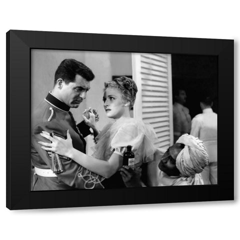 Cary Grant  - Gunga Din Black Modern Wood Framed Art Print by Hollywood Photo Archive