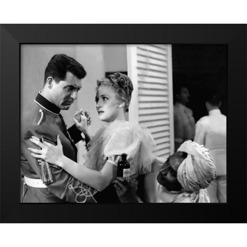 Cary Grant  - Gunga Din Black Modern Wood Framed Art Print by Hollywood Photo Archive
