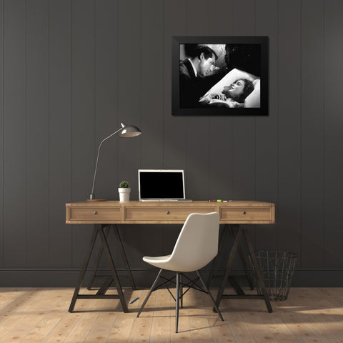 Cary Grant Black Modern Wood Framed Art Print by Hollywood Photo Archive