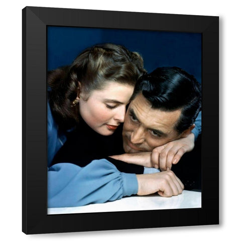 Cary Grant Black Modern Wood Framed Art Print by Hollywood Photo Archive