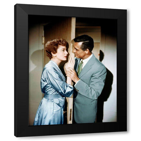 Cary Grant - An Affair to Remember Black Modern Wood Framed Art Print with Double Matting by Hollywood Photo Archive
