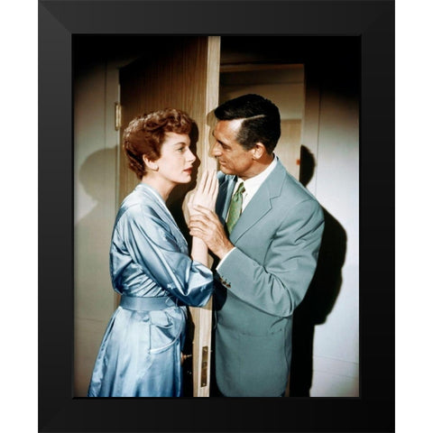 Cary Grant - An Affair to Remember Black Modern Wood Framed Art Print by Hollywood Photo Archive