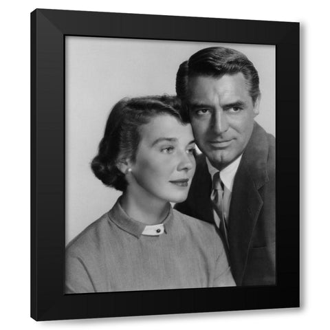 Cary Grant - Room For One More Black Modern Wood Framed Art Print by Hollywood Photo Archive