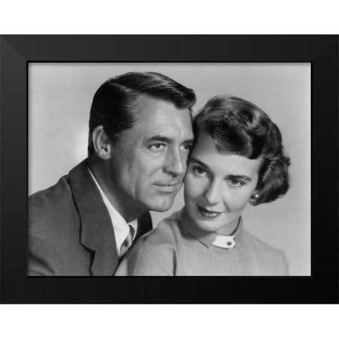 Cary Grant - Room For One More Black Modern Wood Framed Art Print by Hollywood Photo Archive