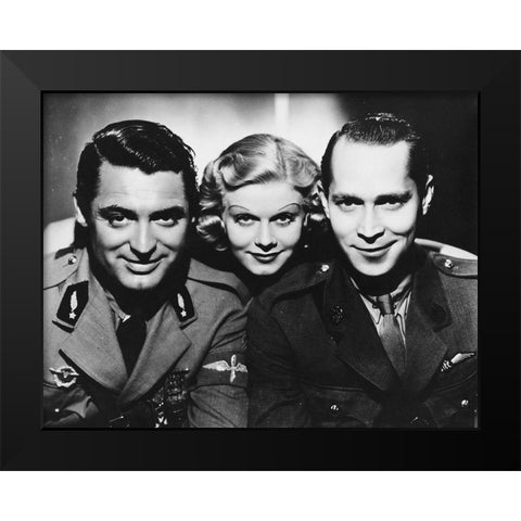 Cary Grant - Suzy Black Modern Wood Framed Art Print by Hollywood Photo Archive