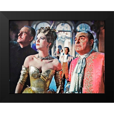 Cary Grant - To Catch A Thief Black Modern Wood Framed Art Print by Hollywood Photo Archive